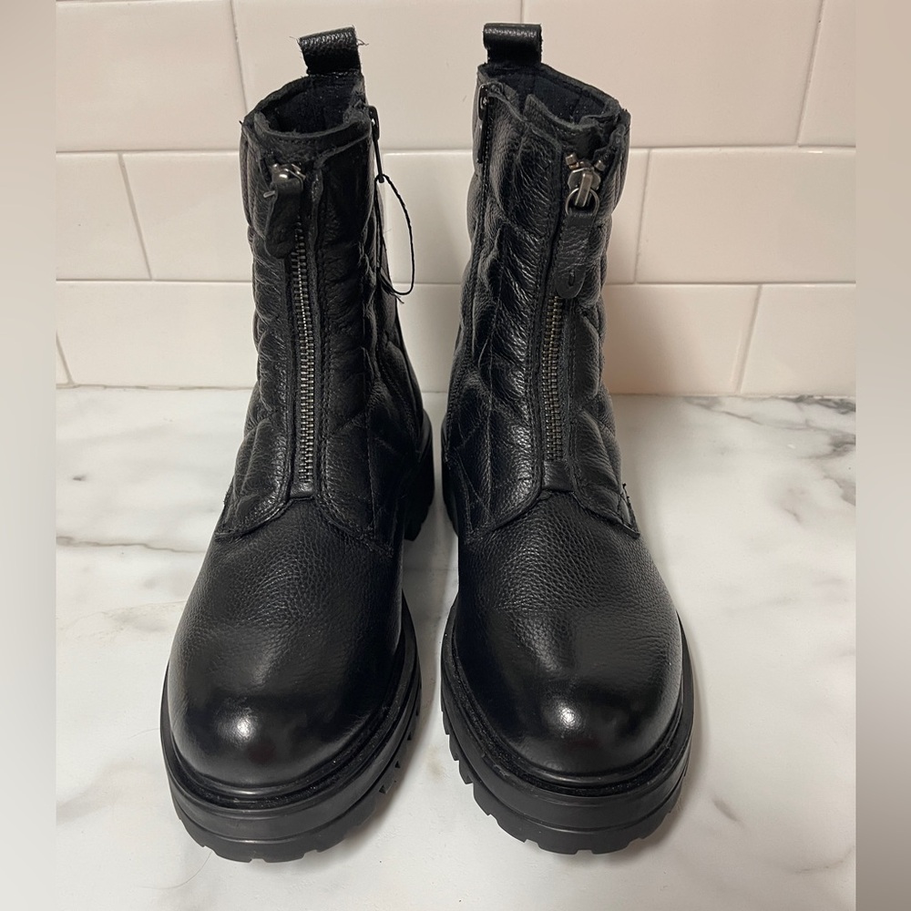 Alberto Torresi Genuine Leather Womens Boots Size 9 NWOT
